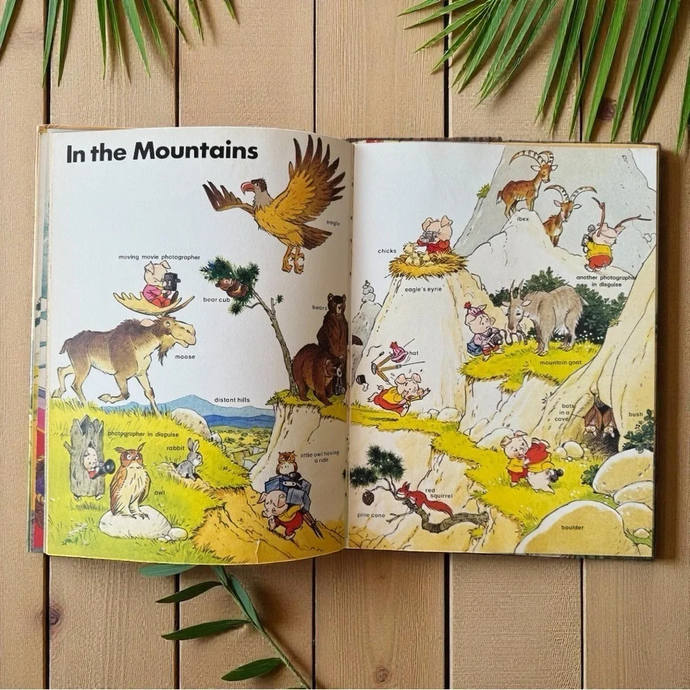 Rand McNally’s “Wonderful World Word Book” – 1978 Vintage Hardcover